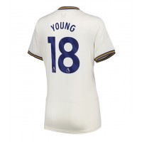 Everton Ashley Young #18 Tredjedrakt Dame 2024-25 Kortermet